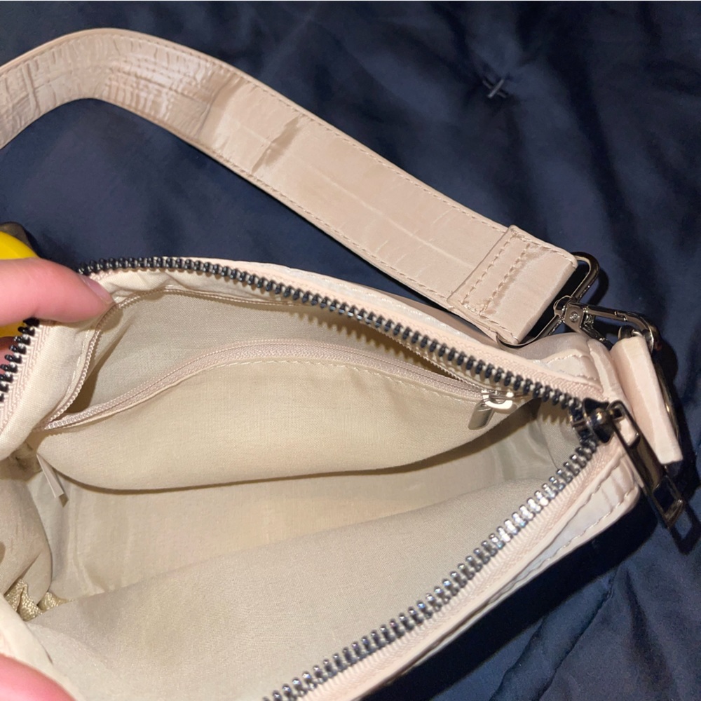 Beige Shoulder Bag